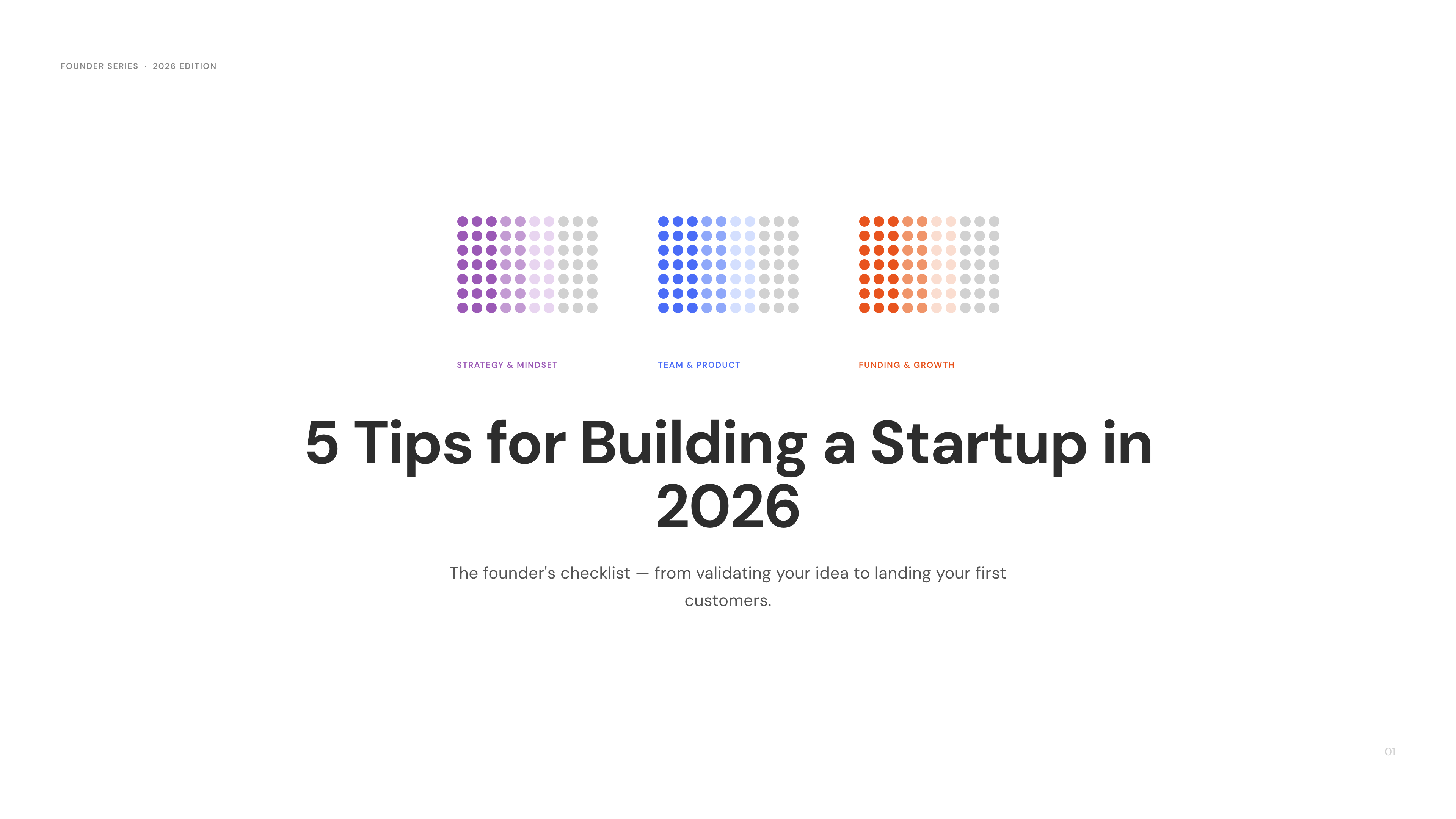 Dot Matrix Colors — slides