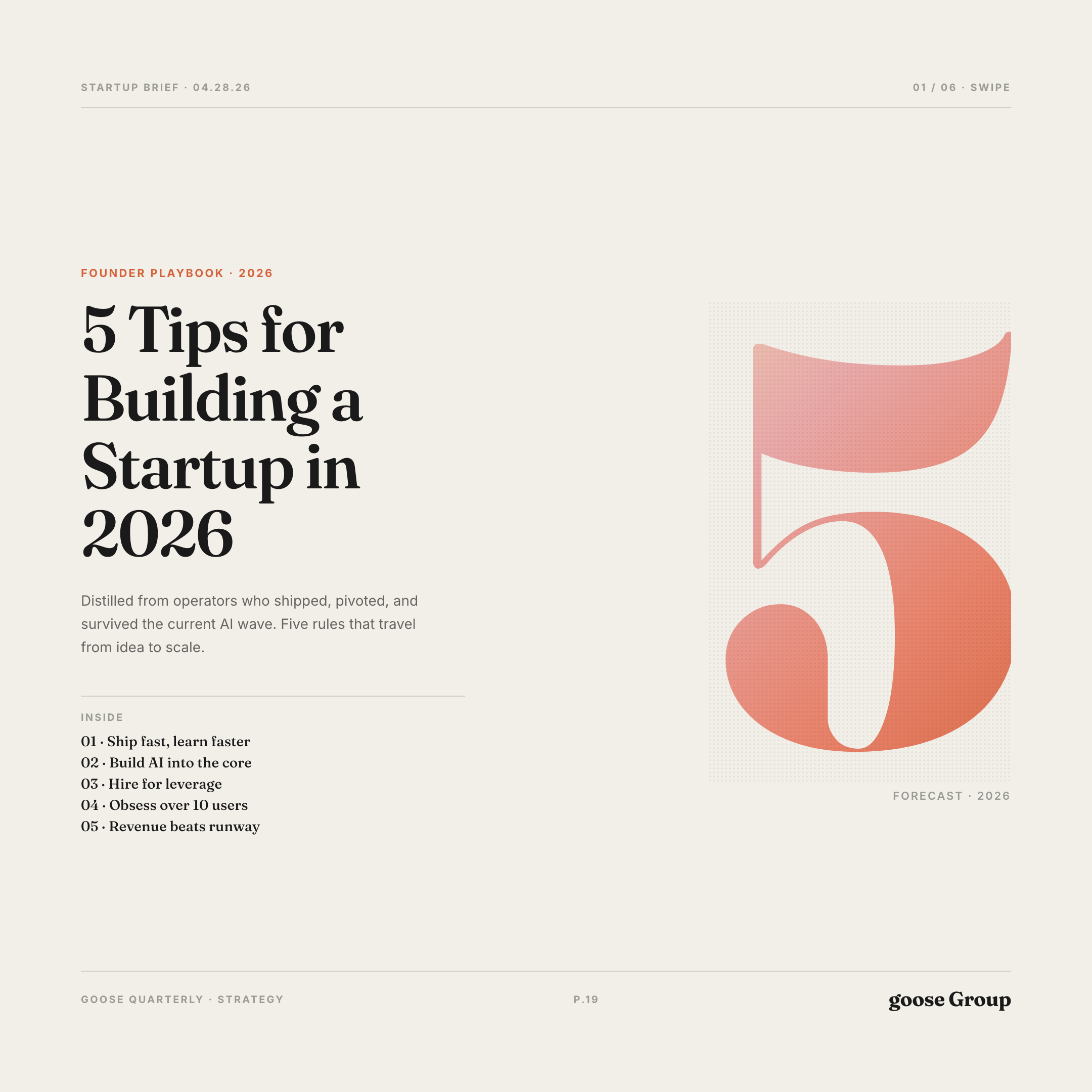 Gradient Editorial — carousel