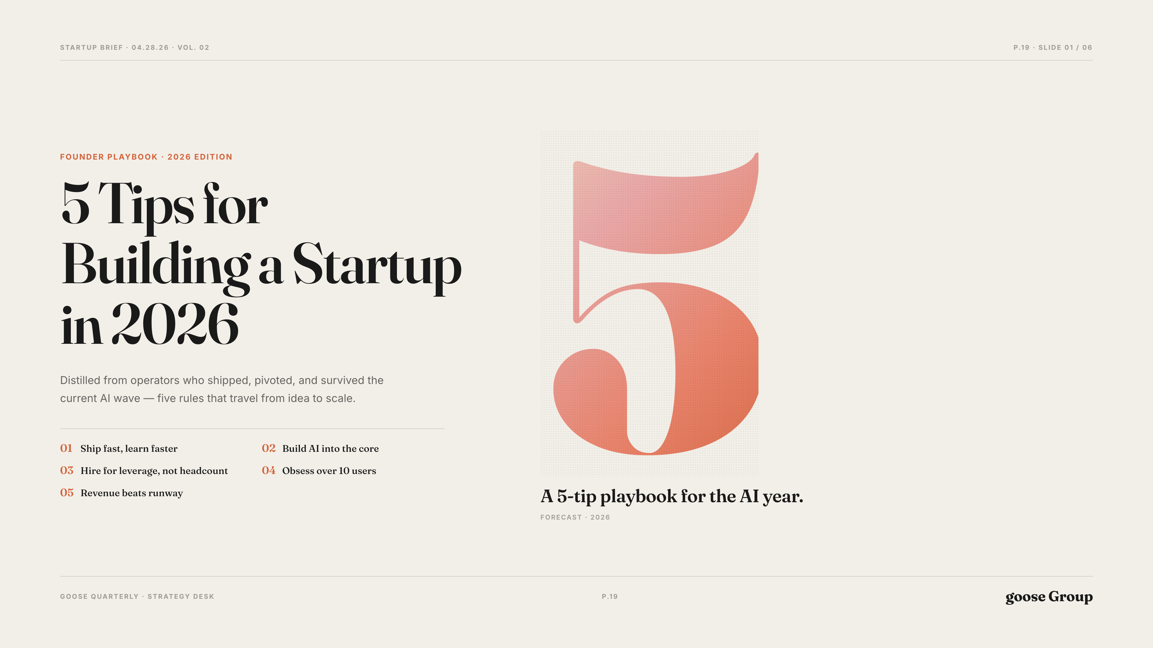 Gradient Editorial — slides