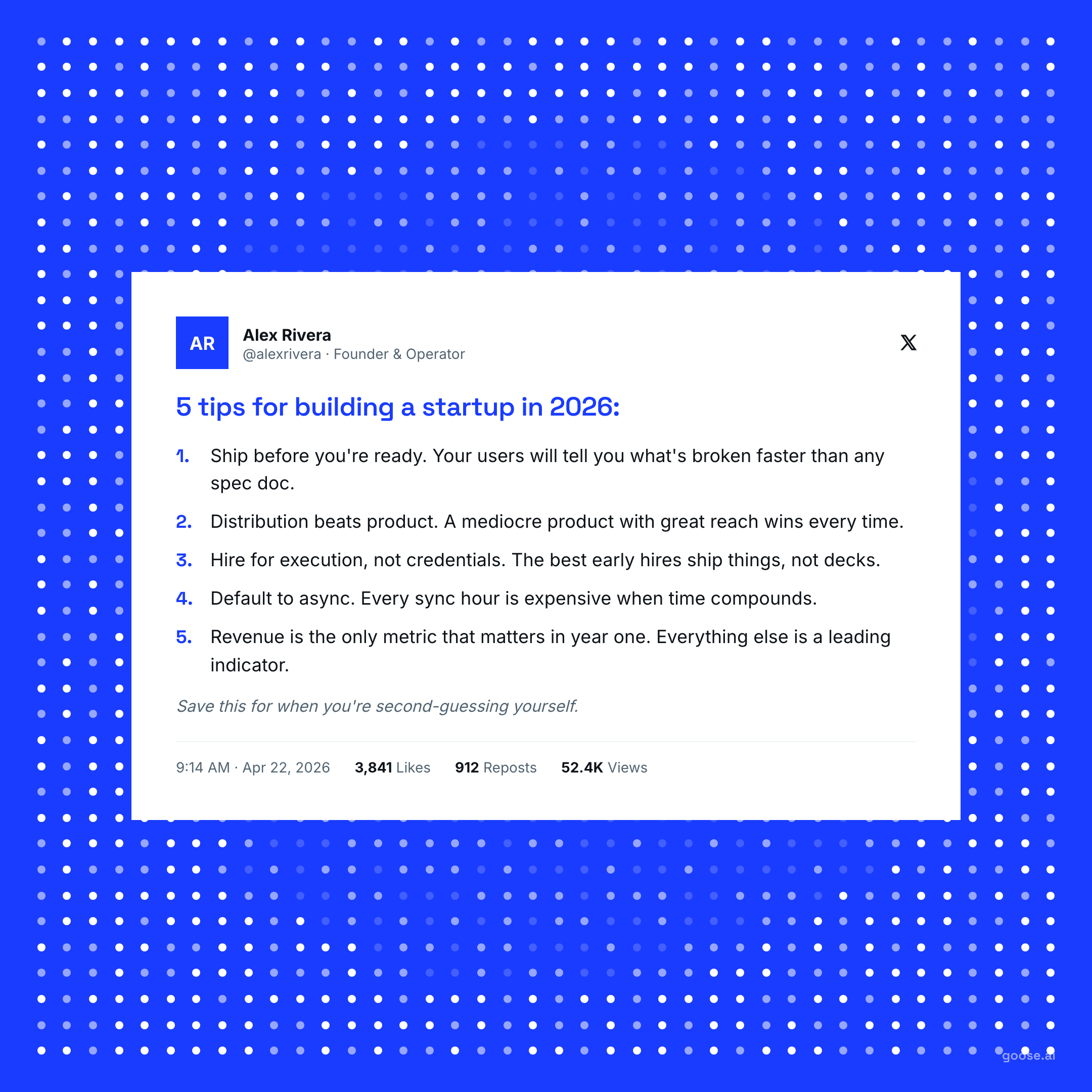 Halftone Electric — tweet