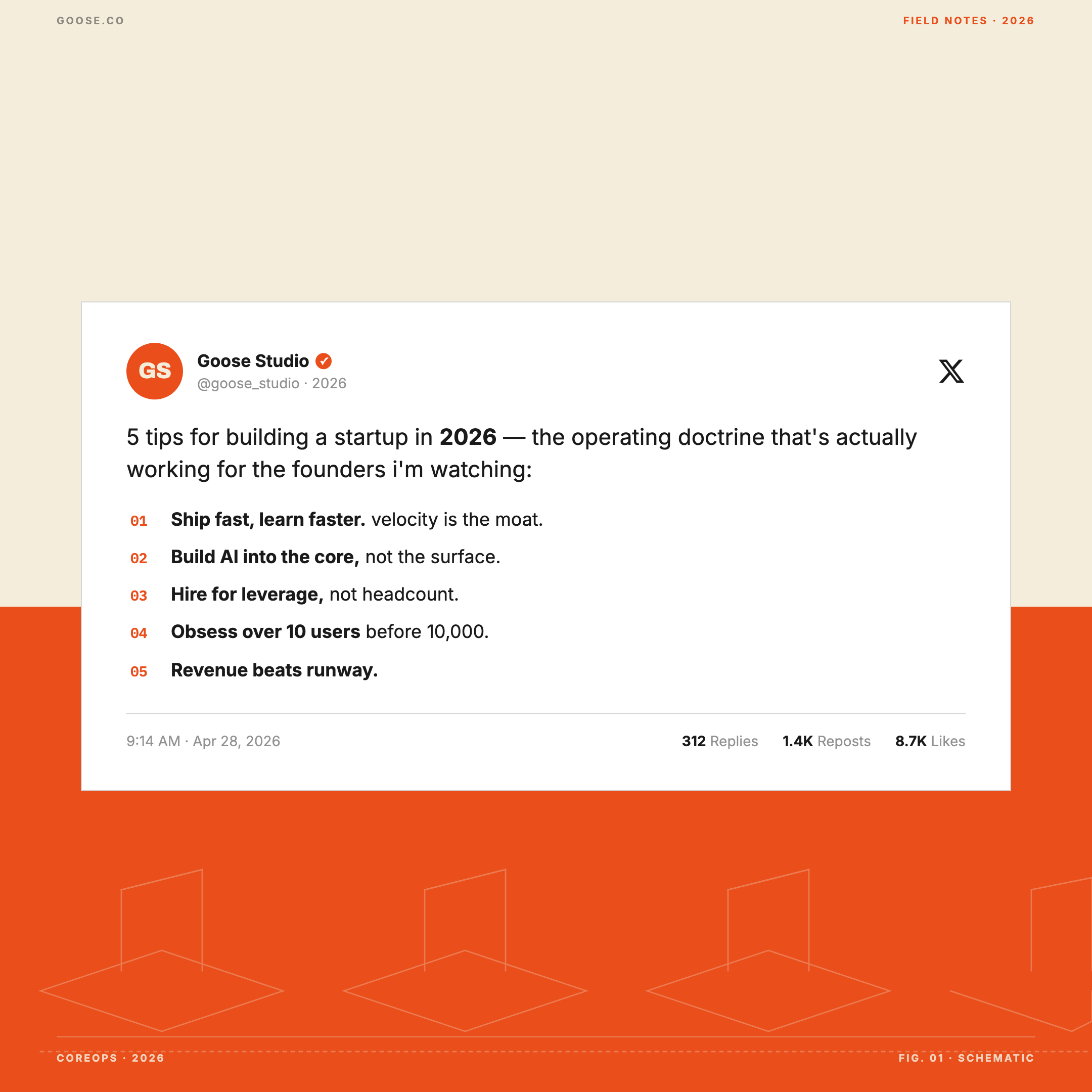 Industrial Folio — tweet