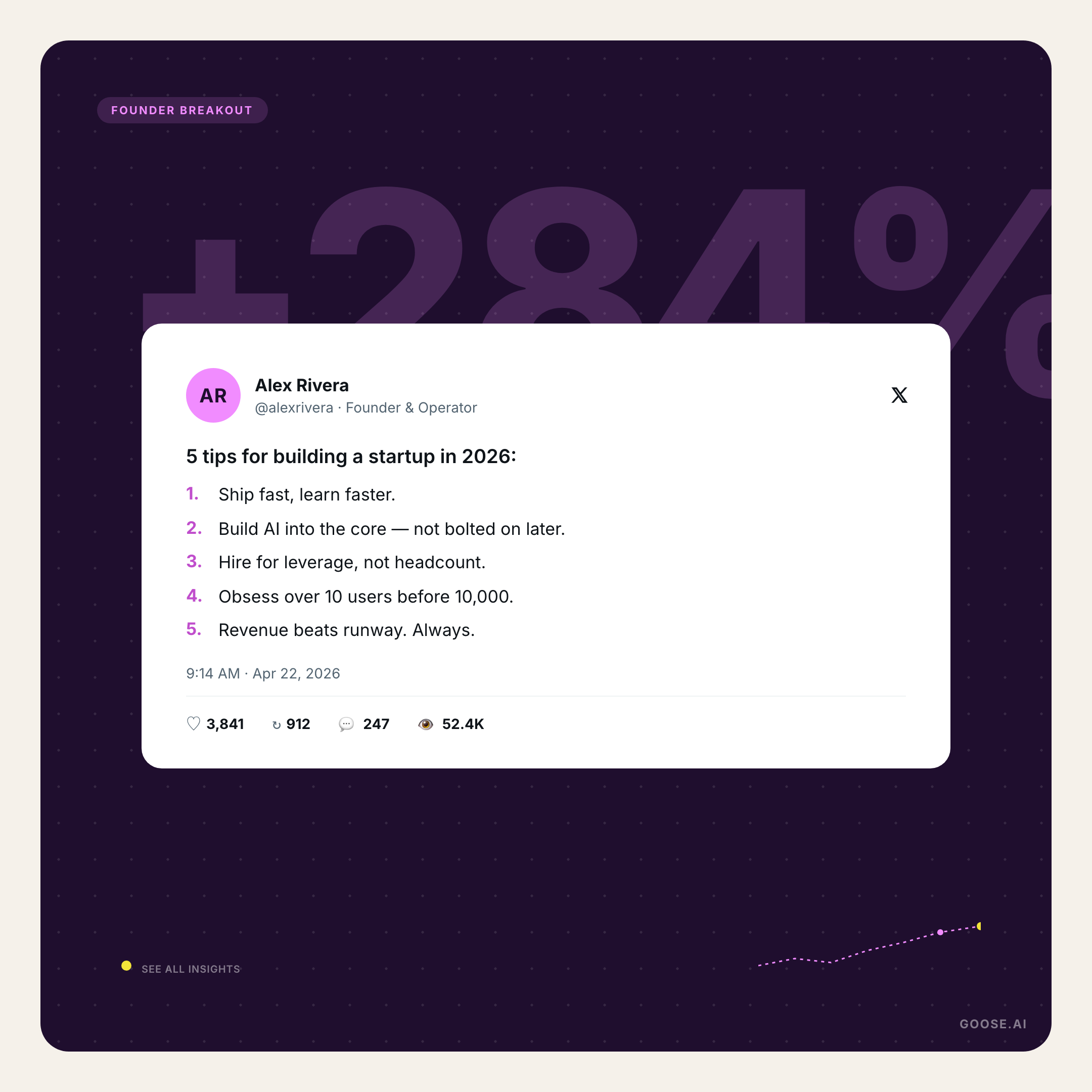 Neon Dashboard — tweet